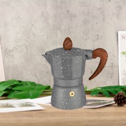 Colorful Coffee Moka Pot 3 Cups Sustainable Hot Sales Portable Food grade Cappuccino Coffee Maker Moka Pot - Image 5
