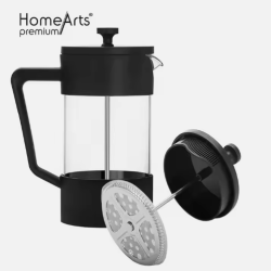 High Quality Double Wall Heat Resistant Borosilicate Glass Teapot Coffee Pot with Stainless Steel Tea Infuser - Image 2