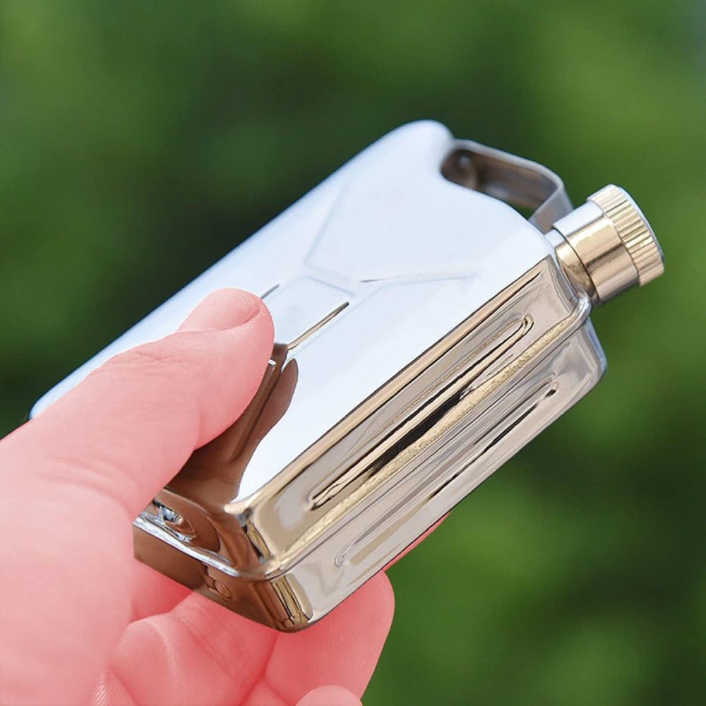 Leakproof Drinking Flasks With Funnel, Whiskey Liquor Flask - Image 4