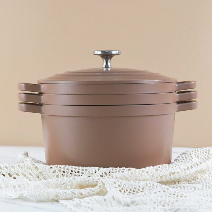4pcs stackable cookware set