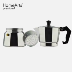 Classic 1/2/3/6/9/12 Cup Italy Stove Top Aluminum ODM Mocha Coffee Maker Moka Pot - Image 2