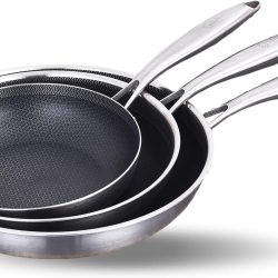 S/S Triply Hybrid Non-stick Frypan
