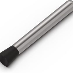Stainless Steel Cocktail Muddler Bartender Accessories, Lemon Smasher Drink Muddlers for Home Kitchen Bar Tools