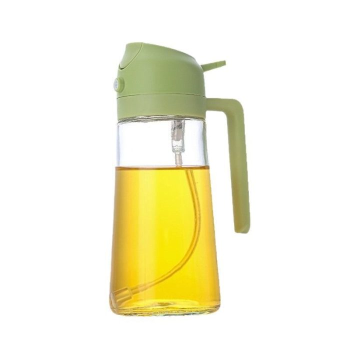 470ML Oil Sprayer,Oil Dispenser for Kitchen Spray,470ml Olive Bottle,Cooking, Kitchen, Salad, Deep frying, Vinegar, Barbecue Spray Bottle